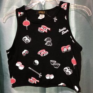 Sushi Crop top